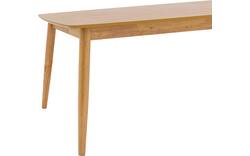 Goossens basic eettafel boaz blank eiken - 8233345-{merk}-boaz-eettafel-eiken-blank-01